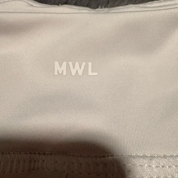 Madewell MWL White Athletic Skort XS Built-In Shorts Active - Image 3