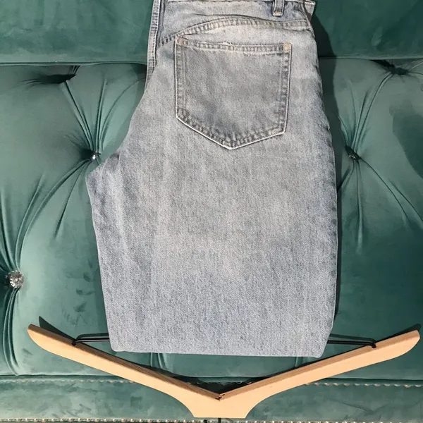 Zara Straight Fit High Rise regular Length jeans size 8 ( 4365/361) - Image 5
