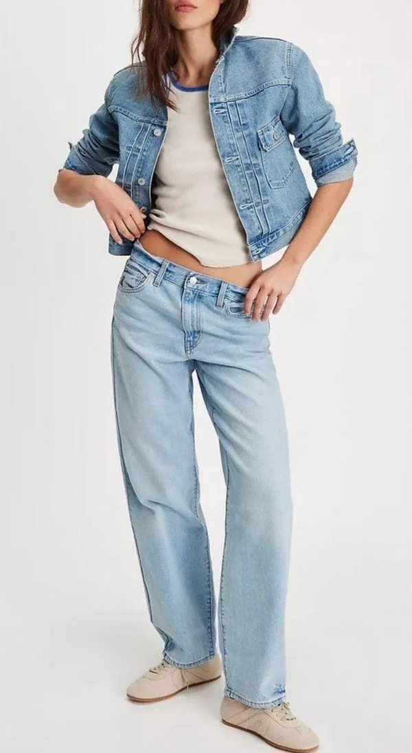 Levi's Women's Baggy Dad Pick Sides 26 Tall - Image 7