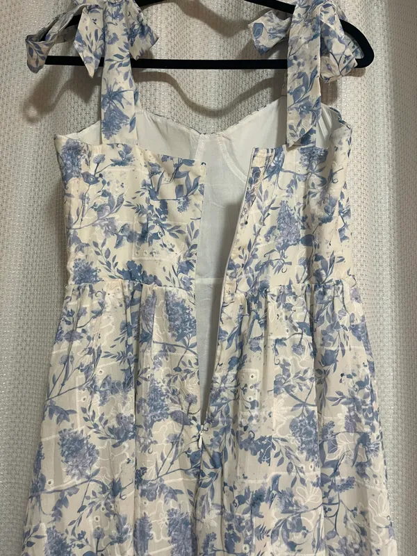 Blue & White Dress - Image 8