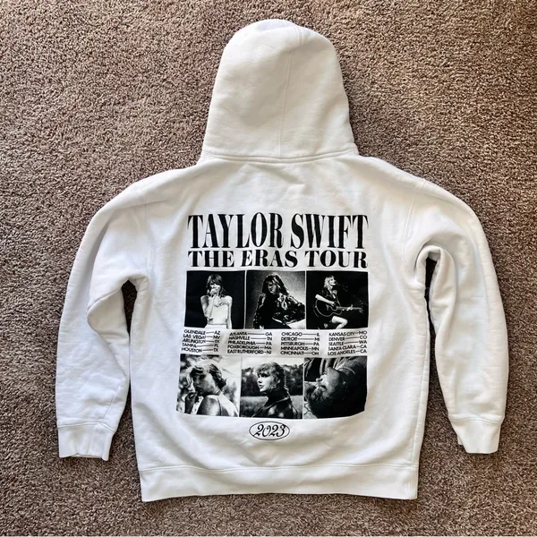 Taylor Swift The Eras Tour 2023 Graphic Hoodie Sweatshirt - Image 6
