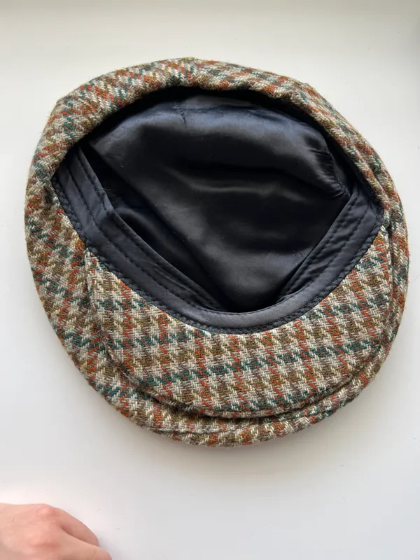 Houndstooth Paper Boy Cap - Image 2