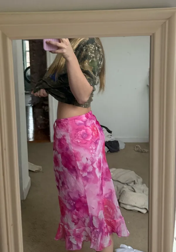 Pink Summer Skirt Size none - Image 2