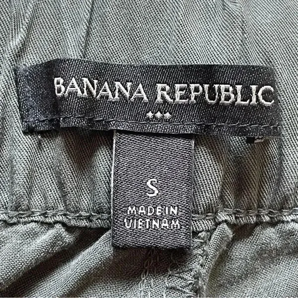 Banana Republic Utility Jogger Green Tencell Womens Pants SZ S - Image 8