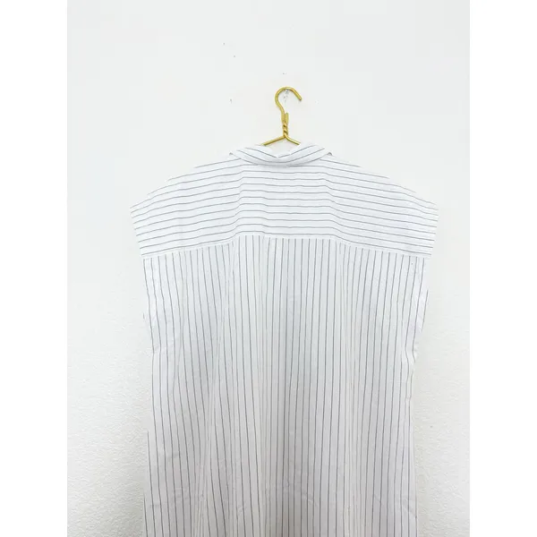 NWT Abercrombie & Fitch Button-Through Midi Shirt Dress Size XL Petite White - Image 12