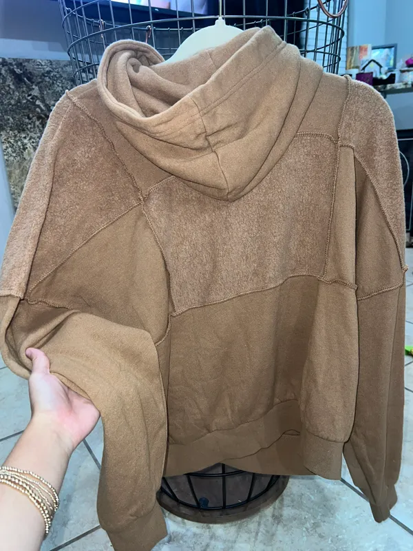 Aerie Brown Hoodie - Image 4