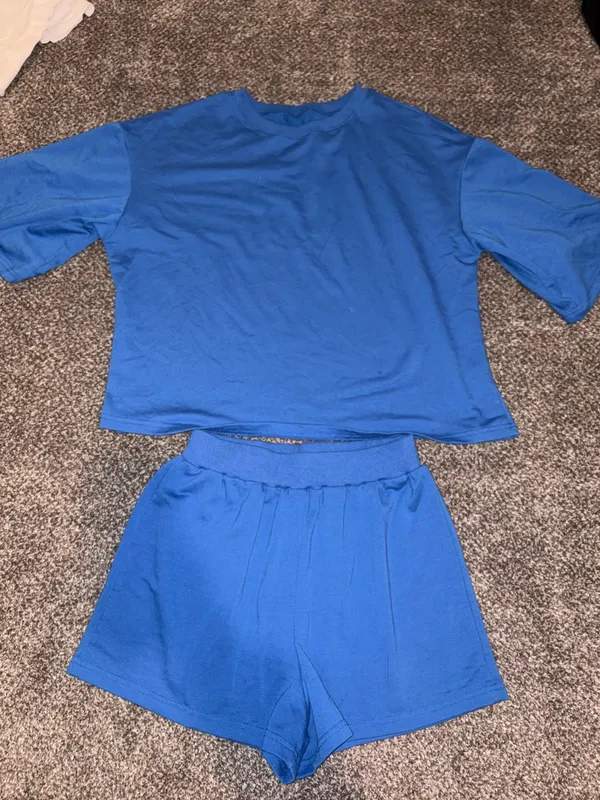 Amazon Blue Loungewear 2 piece set - Image 2