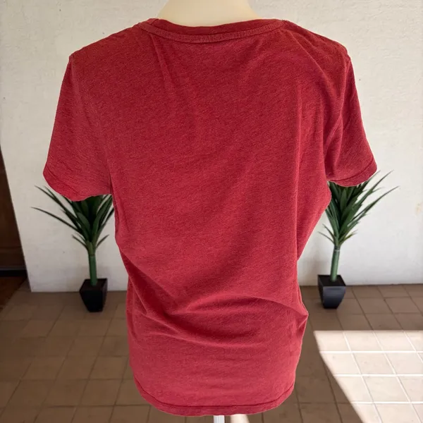 Harley Davidson Red Tee Shirt Size Large - Image 3