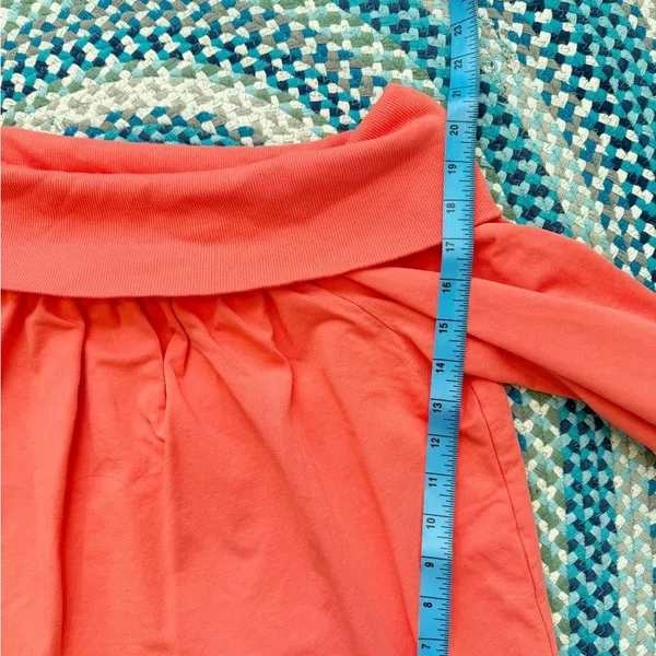 Anthropologie‎ Maeve Pink Off-The-Shoulder Pullover - Image 9