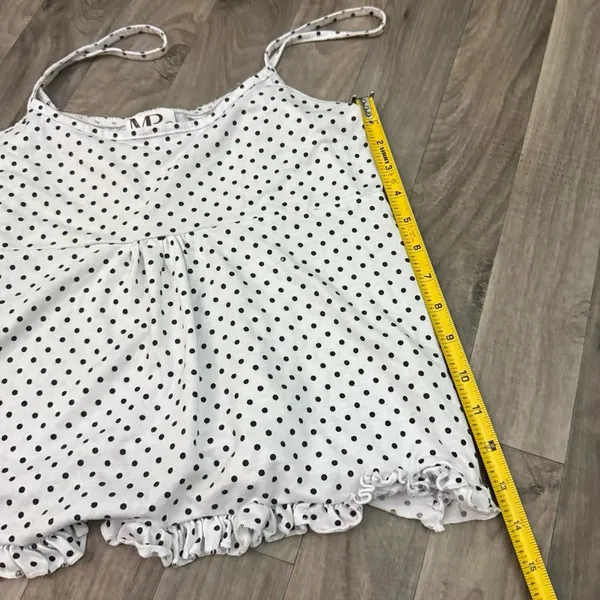 Brandy Melville Vintage y2k polka dot loungewear pajama cami set - Image 4