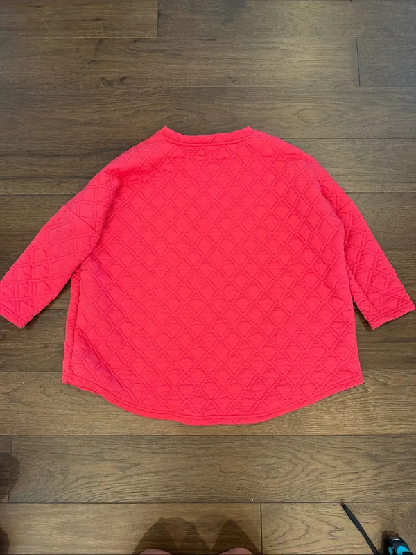 Tuckernuck Sport Azalea Ally Quilted Swing Sweatshirt Size M/L - C67-049 - Image 7