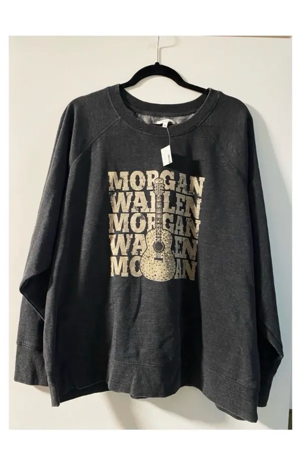 Maurices Morgan Wallen Guitar Relaxed Fit Sweatshirt - Image 3