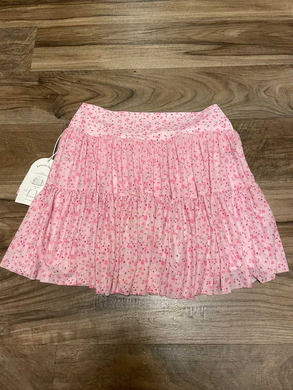 NWT! Blogilates Viral Taylor Swift Popflex Ballerina Skirt Skort Pink Floral Medium - Image 9