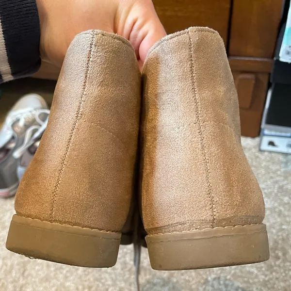 Taupe Chukka Booties Soda - Image 2