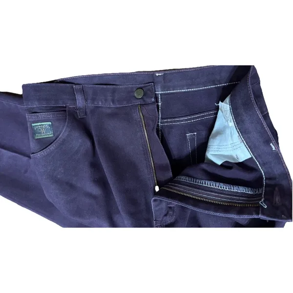 VINTAGE WOMENS WRANGLER‎ JEANS HIGH RISE MOM SIZE 14x 30 PLUM USA - Image 8