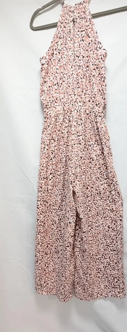 ✨ Boho Floral Halter Jumpsuit • Wide Leg • Size S 🌸 - Image 7