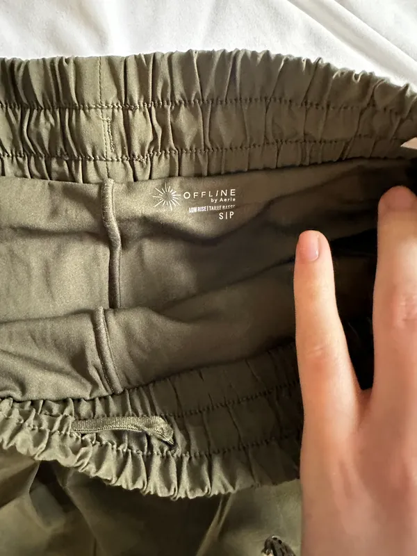 Aerie Olive Green Shorts - Image 5
