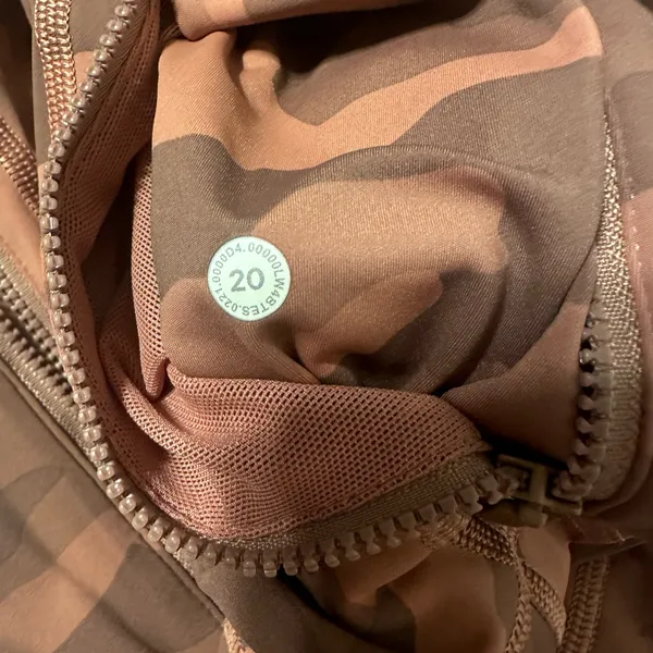 lululemon athletica Pink Camo Zip-Up Jacket - Image 7