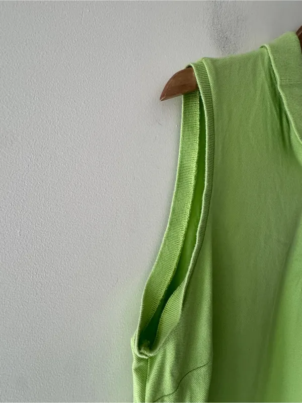 L.L. Bean Green Sleeveless Polo‎ Dress - Image 3