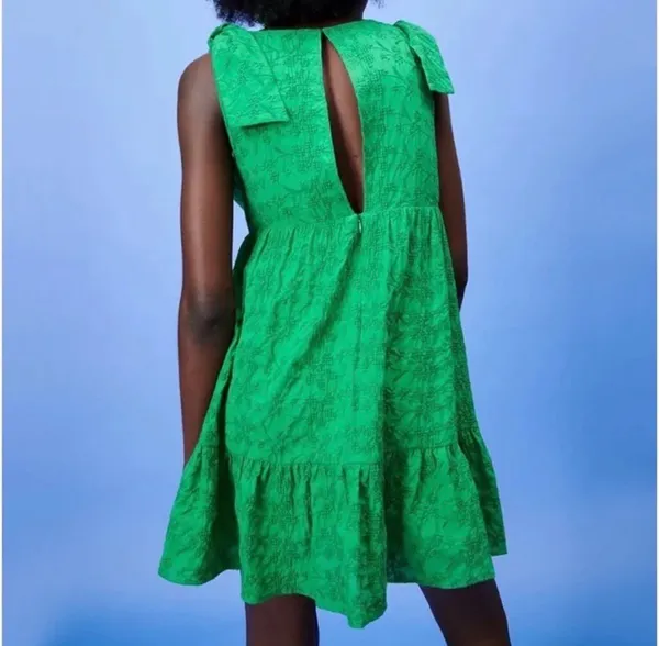 ZARA Dress Mini Green - Image 3