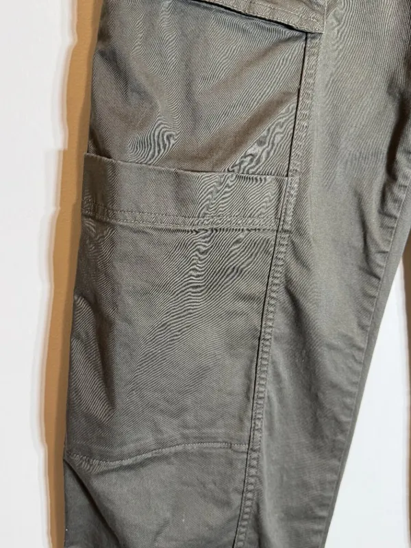 Abercrombie & Fitch Mid-Rise Barrel Utility Pant Women's 27 4 Short Brown NWOT - Image 7