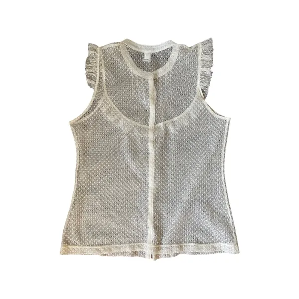 Banana Republic VINTAGE Y2K Boho Victorian-inspired blouse - Image 9