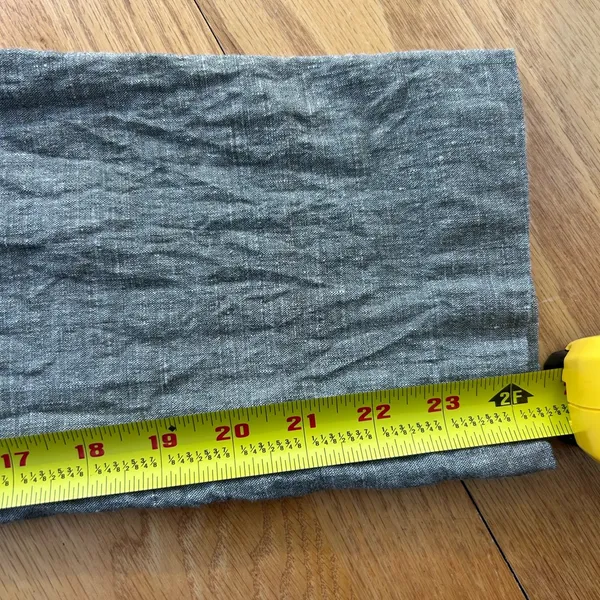 Theory Women's Size‎ 4 Eco Sharkskin Linen Blend Pull On Pants Gray Cropped - Image 7