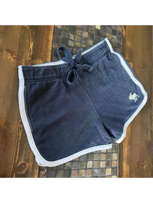 Vintage Y2K Abercrombie & Fitch Coastal Low Rise Lounge Shorts Size Small 💙 - Image 3