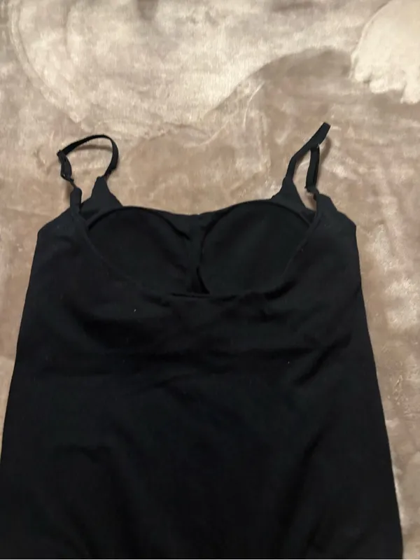 Anwnd Bodysuit Women’s Size M/L Classic Black Scoop Neck Bodysuit -Slim Fit - Image 5