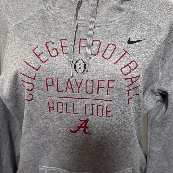 Nike Alabama college football hoodie woman sweater size LARGE - Image 2