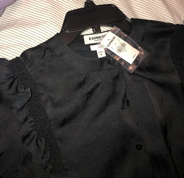 Express Black Blouse - Image 3