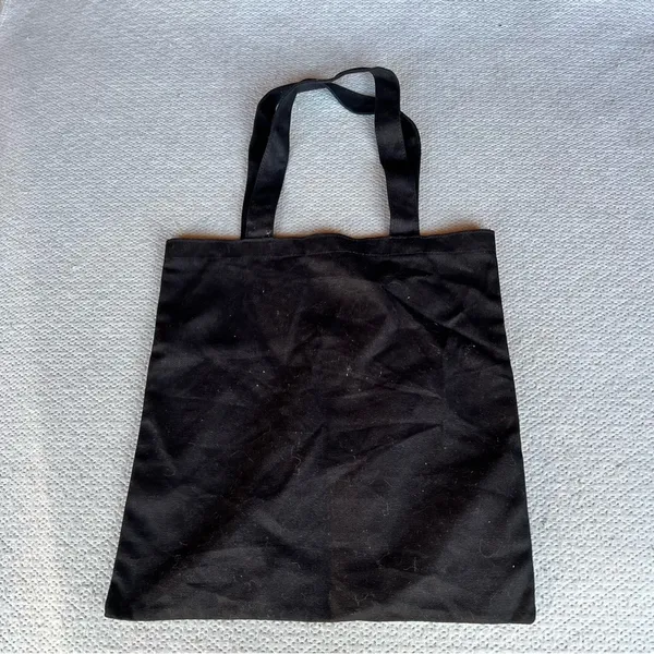 Black Corgi ‘Hey Corgeous’ Fabric Tote Bag 39cm x 38cm EUC - Image 4