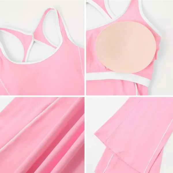 Athletic jumpsuit Pink - Image 3