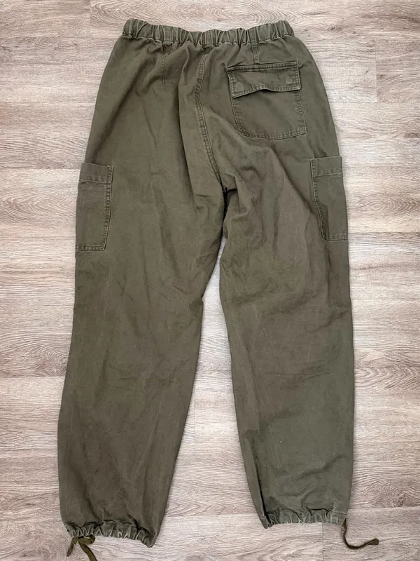 Brown 100% Cotton Cargo Pants Size M - Image 6