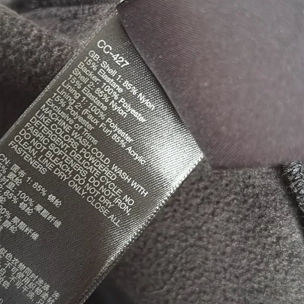 Marmot Navy Blue Jacket with Faux Fur Hood size MD - Image 7