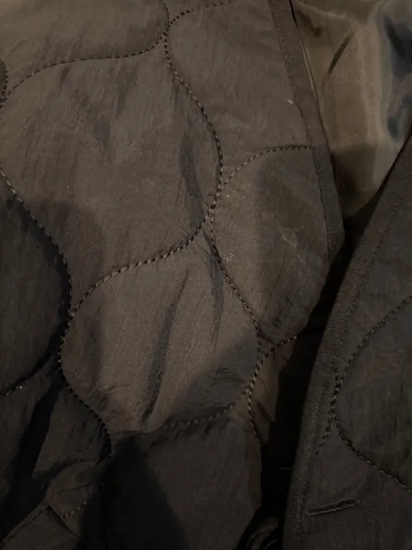 Adanola Black Quilted Puffer Jacket - Image 3