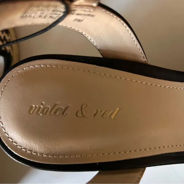 NWOT Violet & Red ‘Mackenzie’ Espadrille Wedge | Size: 9 - Image 6