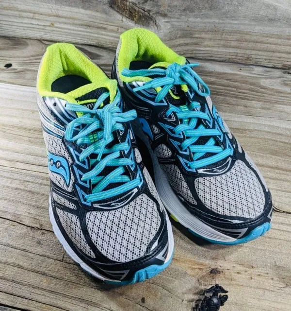 Saucony Womens Guide 9 Athletic Shoes Size 8  Gray - Image 2