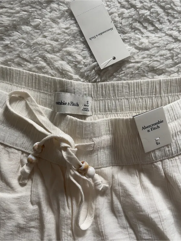 Abercrombie & Fitch Crinkle Textured Pull-On Pant - Image 7