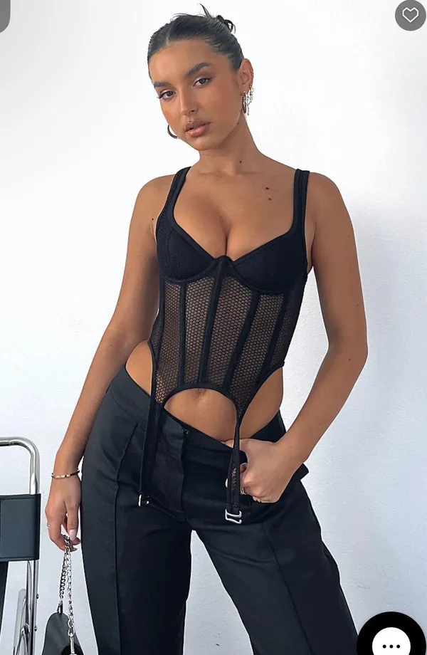 NWT White Fox Enlighten Me Bustier - Image 8