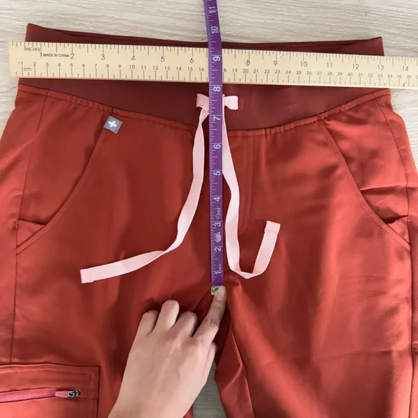Figs XXS Petite Zamora 2.0 Joggers Srcub Auburn fall autumn orange - Image 6