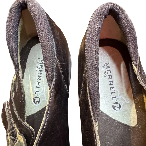 Merrell Evera MJ Bracken Shoes Womens‎ Size 10 Brown Leather Cycling Mary Jane - Image 3