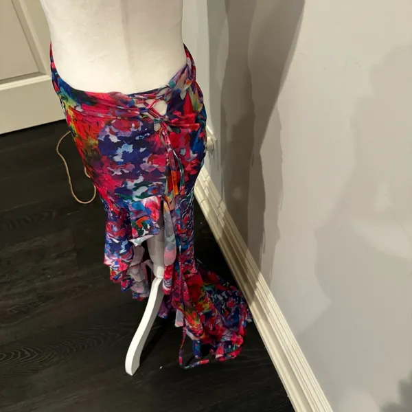 OutCast Colorful Design Maxi Skirt - Image 2