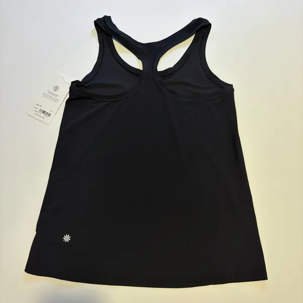 NWT! Athleta Black Racerback Tank - Image 2