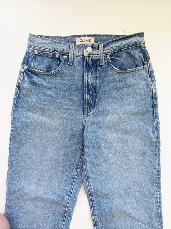 Madewell The Perfect Vintage Straight Jeans 29 - Image 2