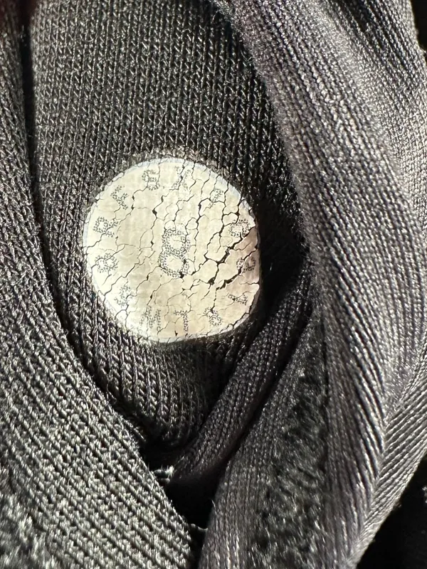 Lululemon Wunder Under‎ 25 Leggings 8 20YR Manifesto Embossed Black Luxtreme - Image 9