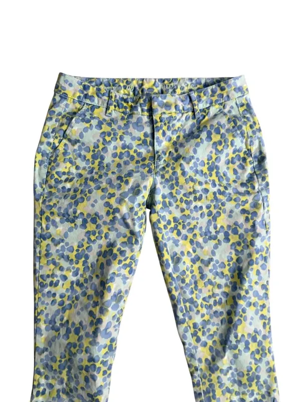 GAP Multicolor Print Skinny Mini Pants Size 00 - Image 5