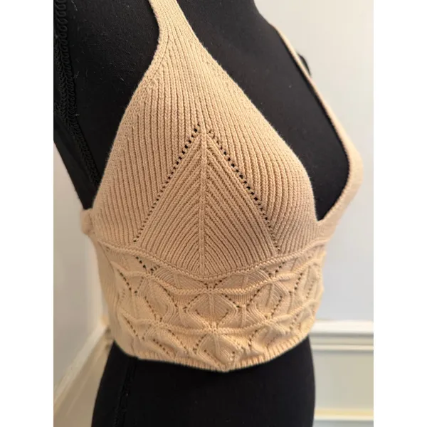 Intimately Free People Everyone's Favorite Swit Brami Boho Crochet Knit Tank Top - Image 2
