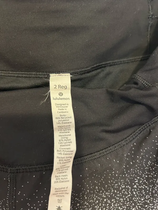 Lululemon Low-Rise Speed Up Shorts - Ombre Speckle Stop Print - Image 4