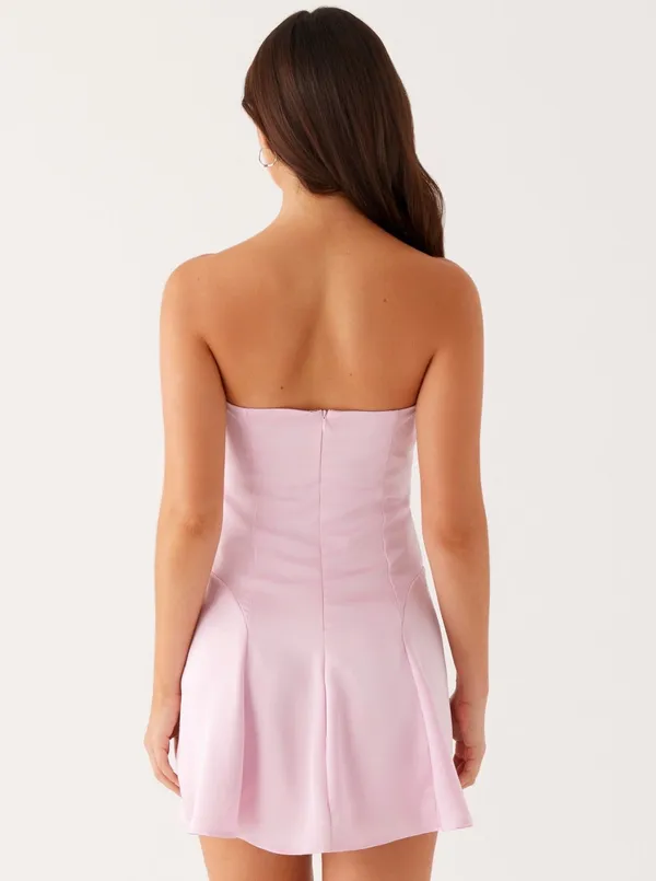 Peppermayo Tamika Mini Dress Pink - Image 2